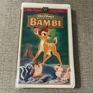 Disneys Bambi VHS Movie
